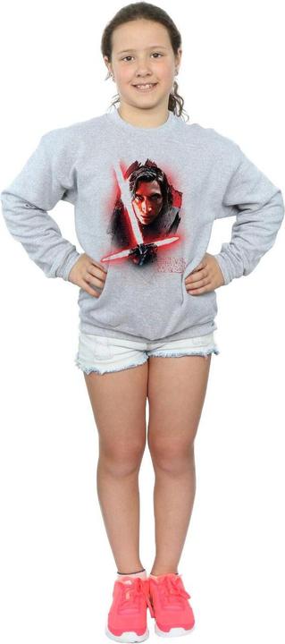 Produktbild Star Wars The Last Jedi Kylo Ren Brushed Sweatshirt Mädchen (152, 158)