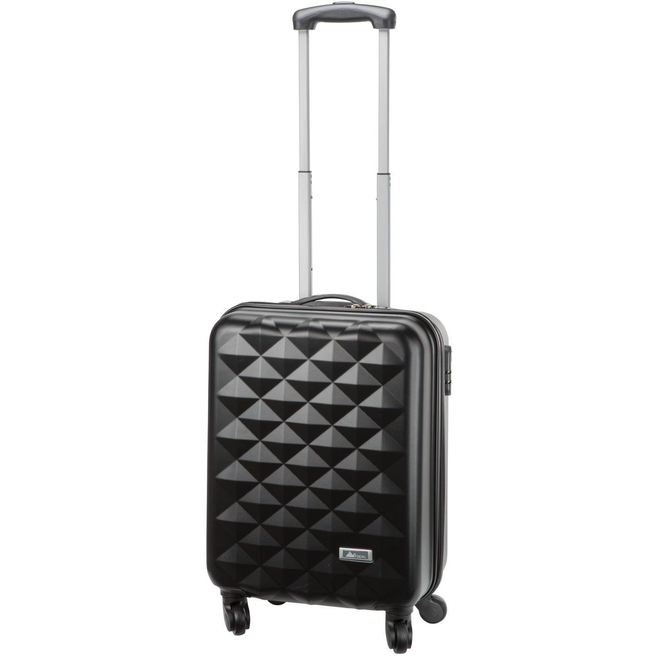Feru, Koffer, Pyramid Peak Classic 54 cm suitcase, black, Schwarz