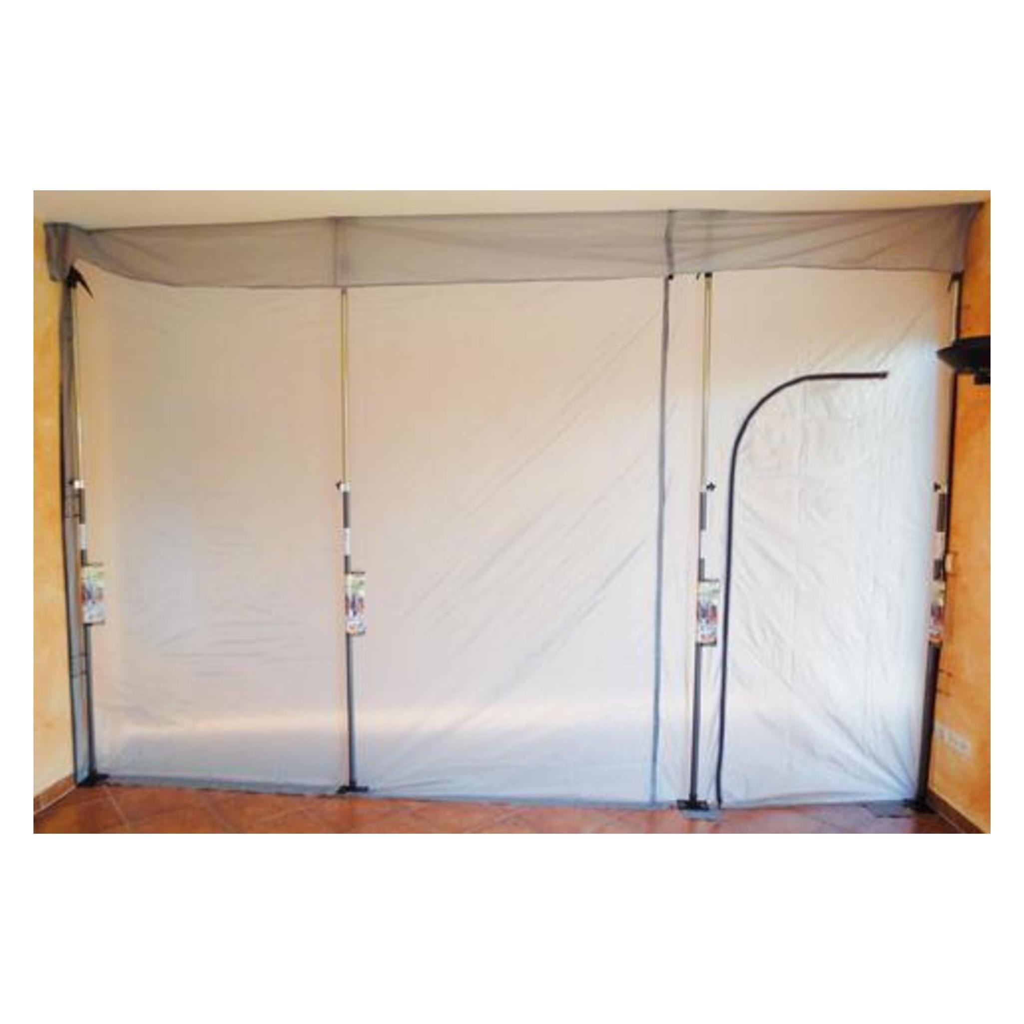 Glück, Vices + Clamps, Dust protection wall with lateral velcro fastening