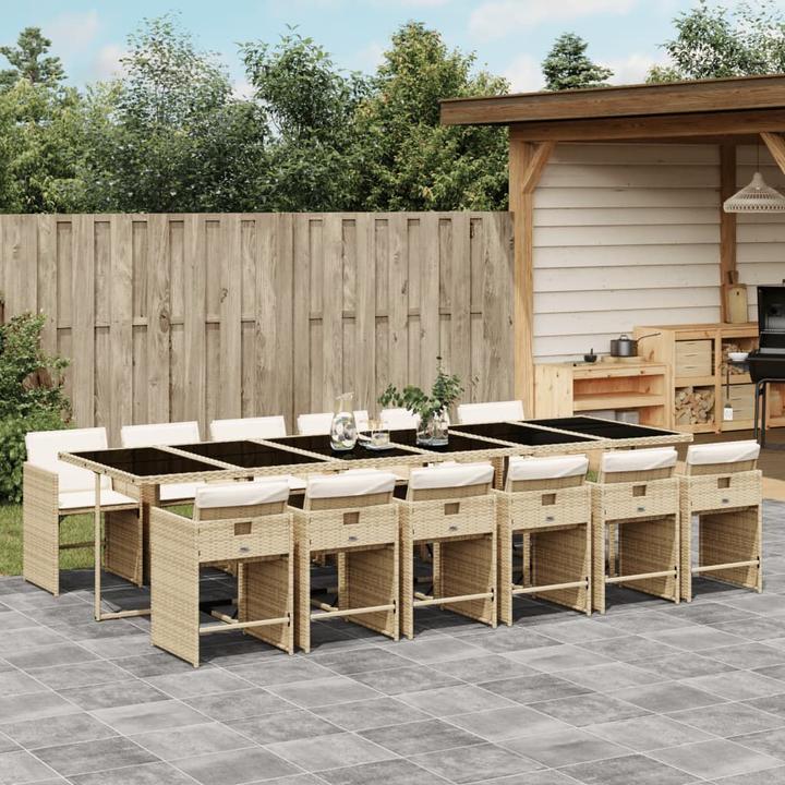 Produktbild vidaXL Garten Essgruppe (330 x 106 x 73 cm)