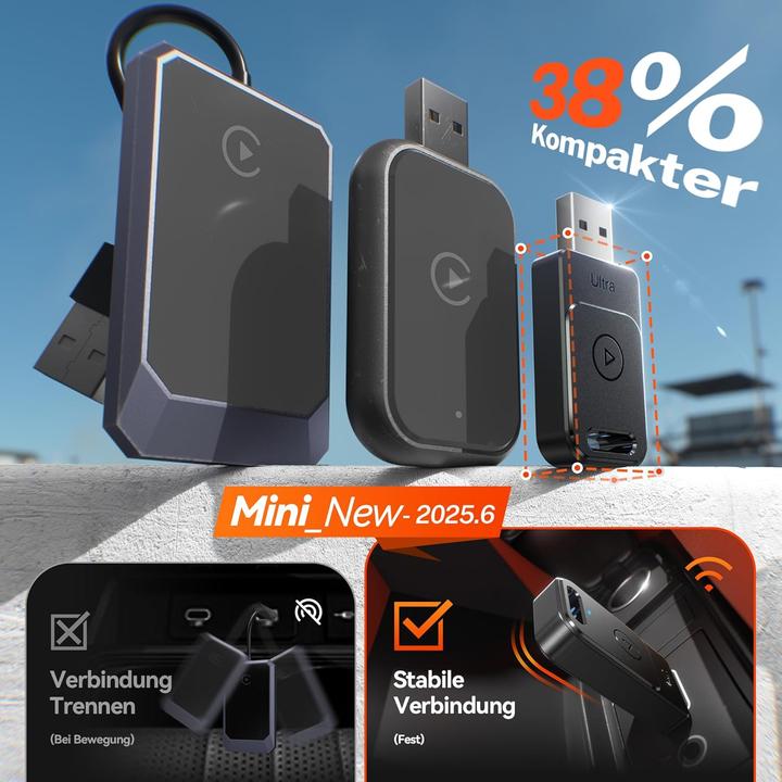 Produktbild Cleviton Apple Carplay-Adapter