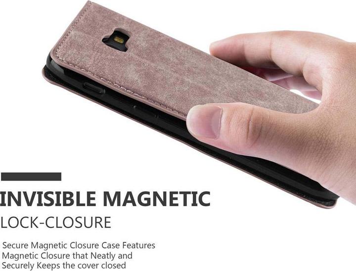 Actual product image Cadorabo Book Invisible Magnet Cover (Samsung Galaxy A7 (2017))