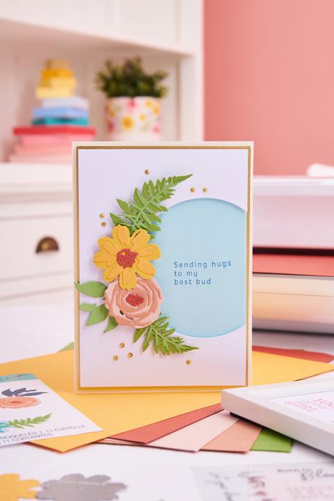 Image du produit Sizzix Thinlits pochoir de découpe "Flowers & Fern