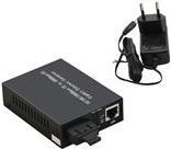 Produktbild InLine Netzwerk Media Konverter 10/100/1000Mb/s TP zu LWL (SC Duplex) (Media Konverter)