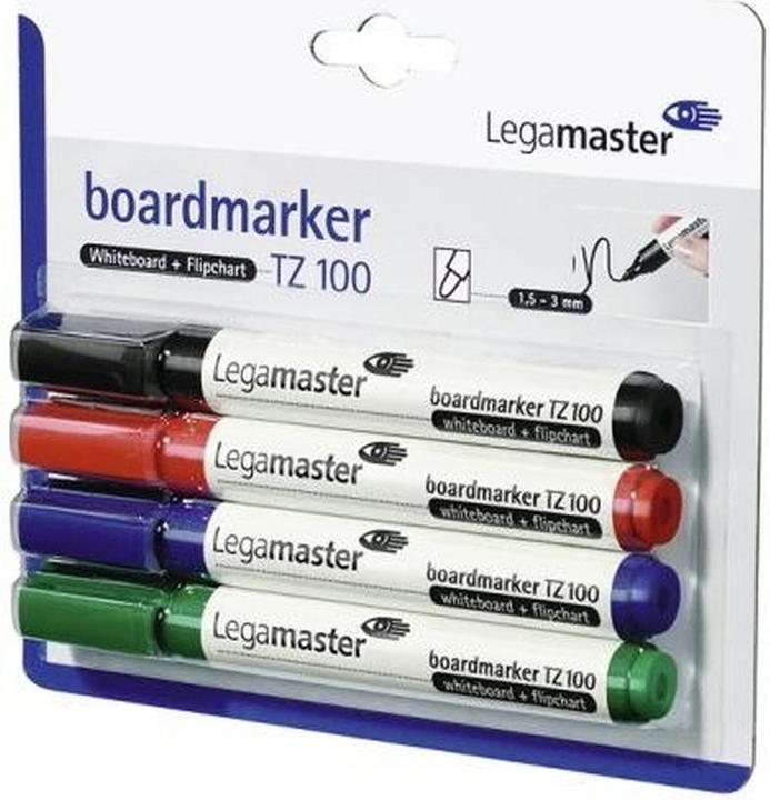 Produktbild Legamaster Whiteboardmarker TZ100 (4x)