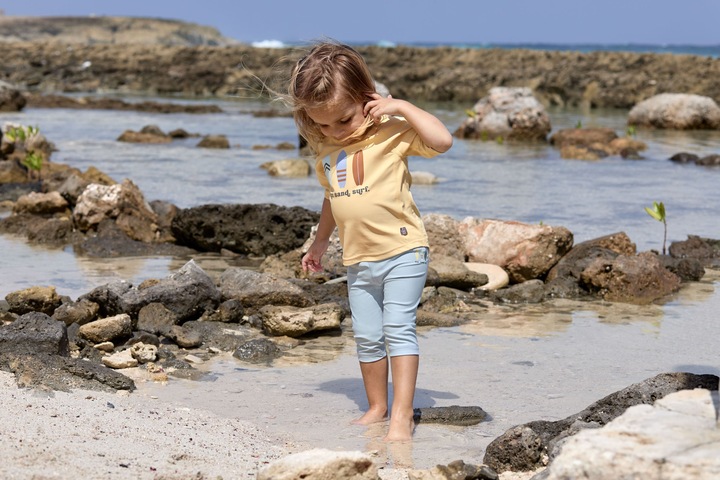 Actual product image Lässig Baby-Bademode Bade-Shirt LSF Short Sleeve Rashguard - Surfboards (74)