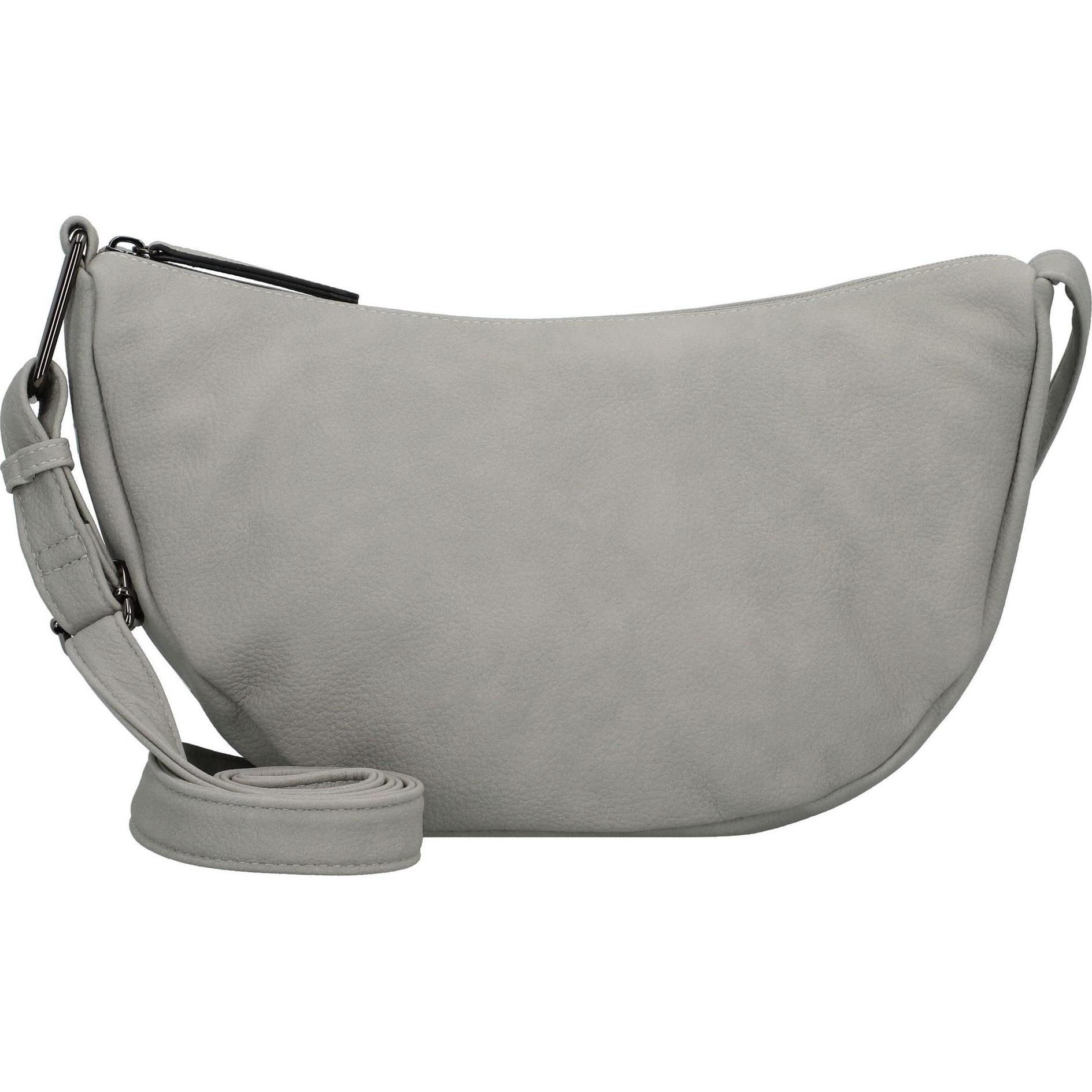 Tom Tailor, Handtasche, Belina Umhängetasche M 33 cm, Grau