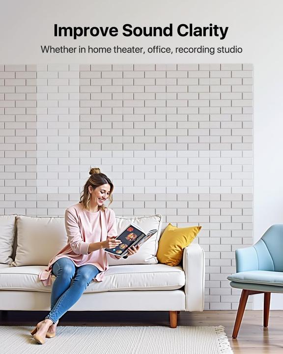 Produktbild Soundsbay 12er-Set Akustikplatten (12 Stk.)