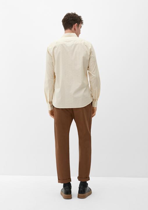 Produktbild s.Oliver Hemd Slim: Hemd mit Allover-Print (XL)