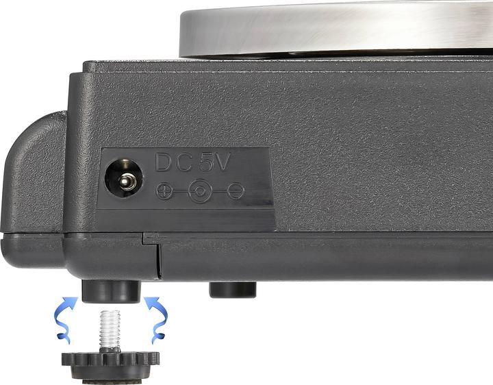 Actual product image Voltcraft PS-600C Precision scale Weighing capacity (max.) 600g Readability 0.01g battery-operated Sch