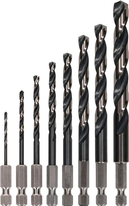Image du produit Bosch Professional Zubehör PRO Metal HSS-G Impact Ensemble de forets hélicoïdaux, 8 pièces (2 mm, 3 mm, 4 mm, 5 mm, 6 mm, 7 mm, 8 mm, 10 mm)