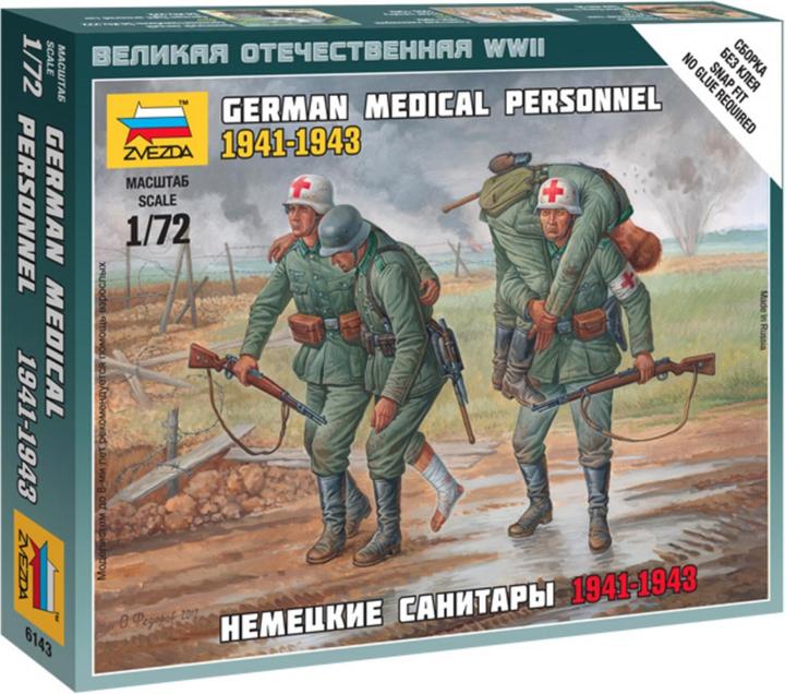 Produktbild Tamiya 1:72 Deut.Medizinisches Personal 1941-43