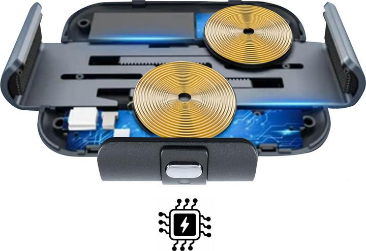 Actual product image Avizar S11 QI car mount 15W