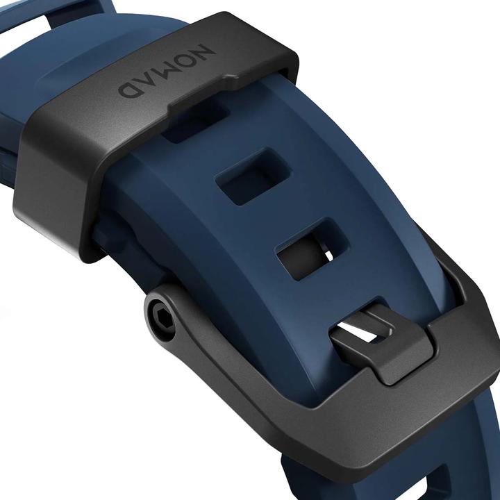 Actual product image Nomad Rocky Point Band 42/44/45mm Atlantic (42 mm, Fluoroplastic, Leather, Plastic, Rubber, Titanium, Tyres)