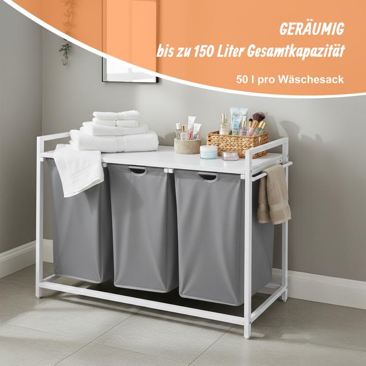 Actual product image Relaxdays laundry caddy (50 l)