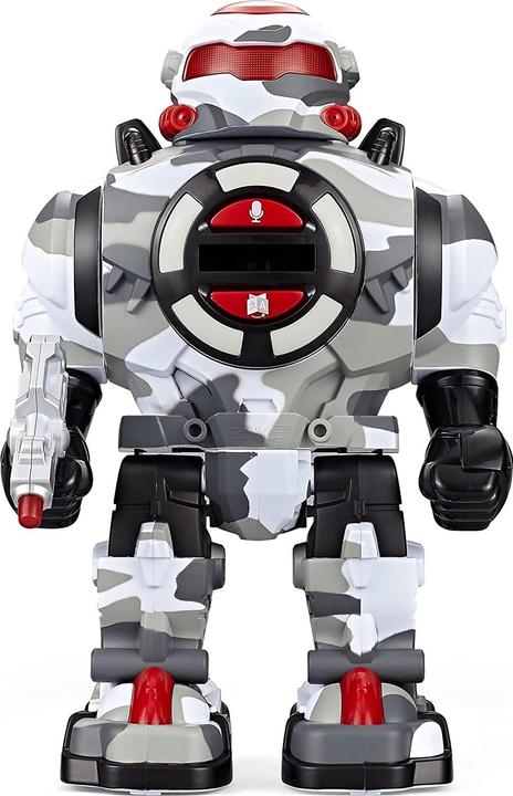 Actual product image Think Gizmos RoboShooter, Robot Toy, Camo White