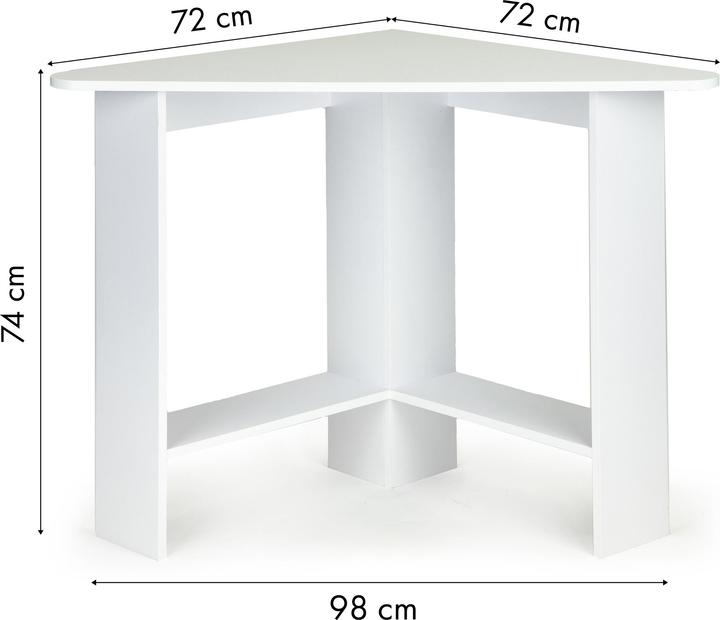 Actual product image Modernhome Corner computer desk