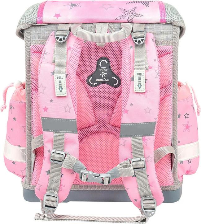 Actual product image Belmil CLASSY School Backpack 5-piece Set Ballet Light (19 l)