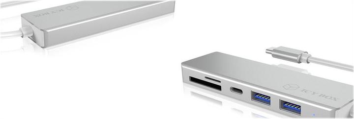 Actual product image Icy Box IB-HUB1413-CR (USB-C, 3 ports)