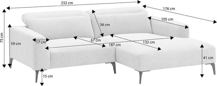 Actual product image Flexlux Voluzzi (Corner sofa)