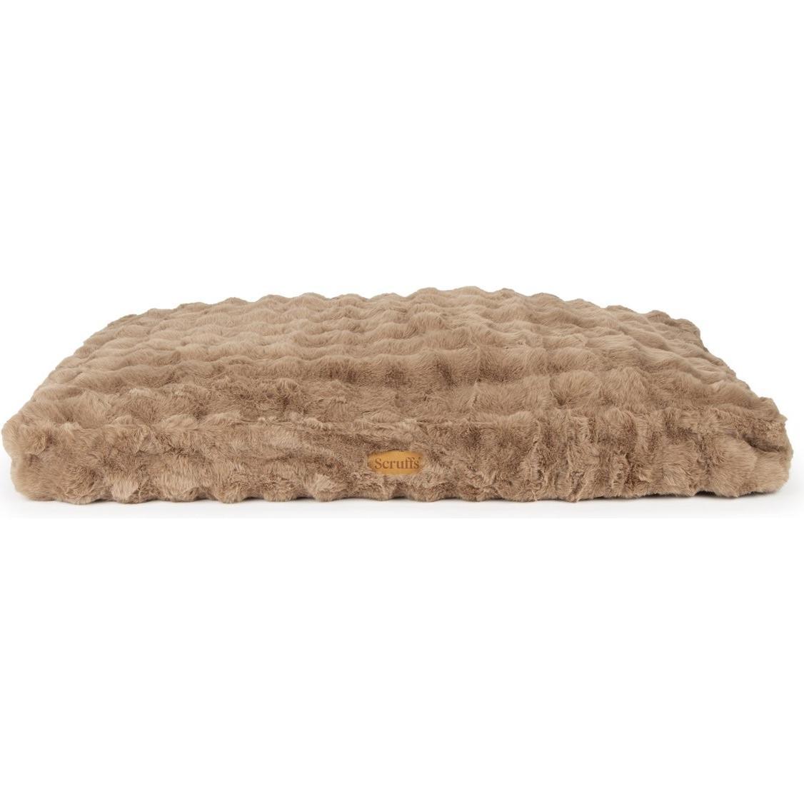 Scruffs - Alpine Mattress - Hondenkussen - Taupe - X-Large 120 x 75 cm (Cane), Cuccia per cani + cuccia per gatti