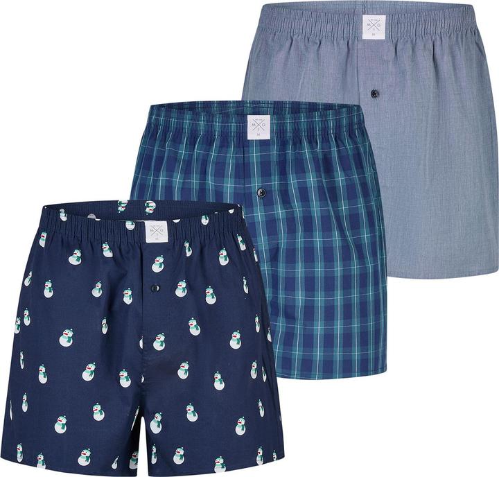 Blu, fil a fil verde, Nero, Verde