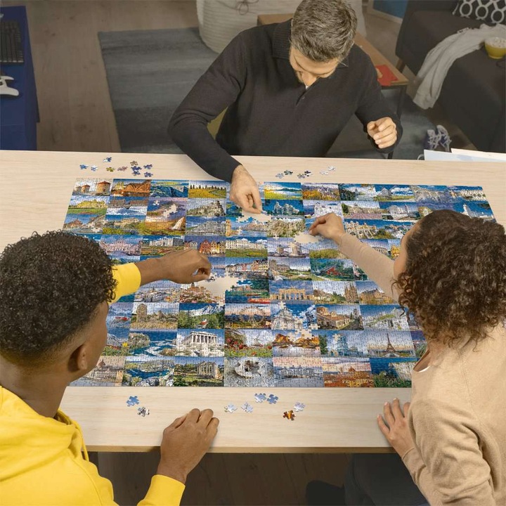 Actual product image Ravensburger 99 Beautiful Places of Europe (3000 pieces)