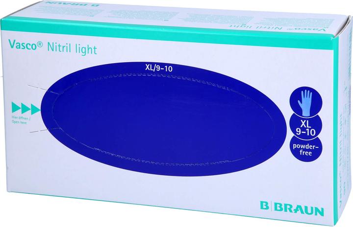 Produktbild B.Braun Nitril Light Untersuchungs-Handschuhe XL latexfrei ungepudert (XL)