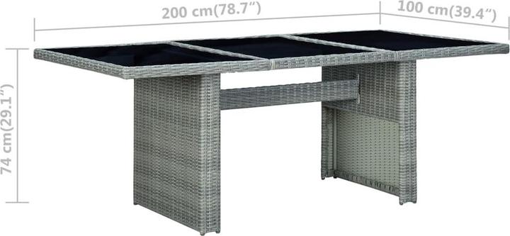 Produktbild vidaXL Gartenmöbel-Set