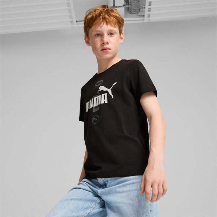 Produktbild Puma POWER Graphic Tee B (128)