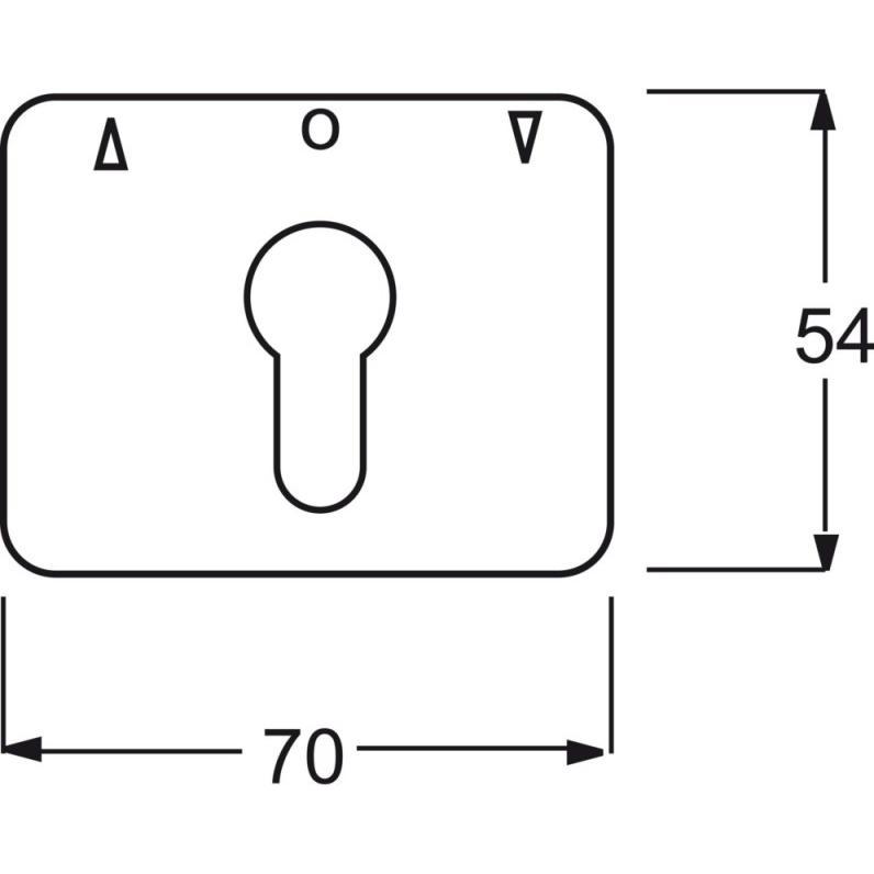 Thumbnail - Busch-Jaeger, Zubehör Schalterprogramm, Zentralscheibe mit Aufdruck 2CKA001710A1522