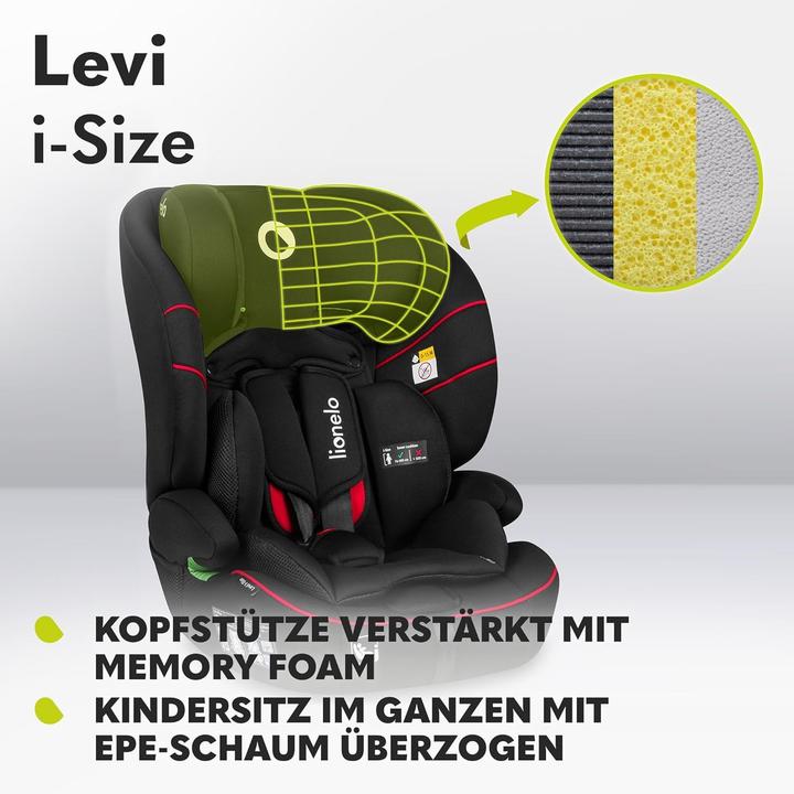 Produktbild Lionelo Levi I-Size (Kindersitz, ECE R129/i-Size Norm)