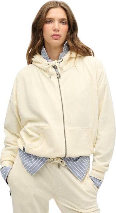 Produktbild Superdry Damen Kapuzenpullover aus Cord mit Reissverschluss (XL)