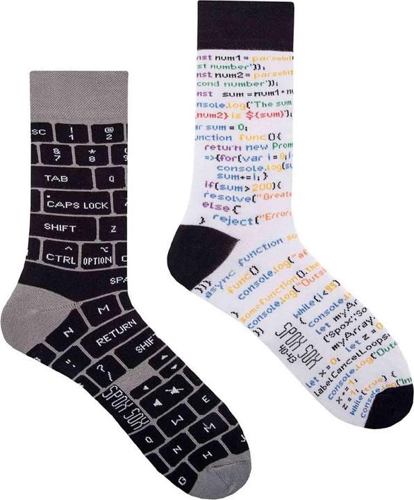 Spox Sox Mismatched Lustig Odd Socken für - IT-Entwickler (3er Pack, 40 - 44)