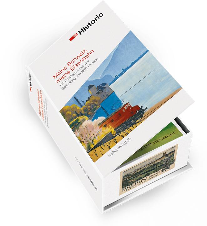 Actual product image Postcard box My Switzerland, My ice cream (100 pcs.)