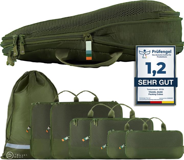 Produktbild Travel Dude 7-teiliges Packwürfel-Set
