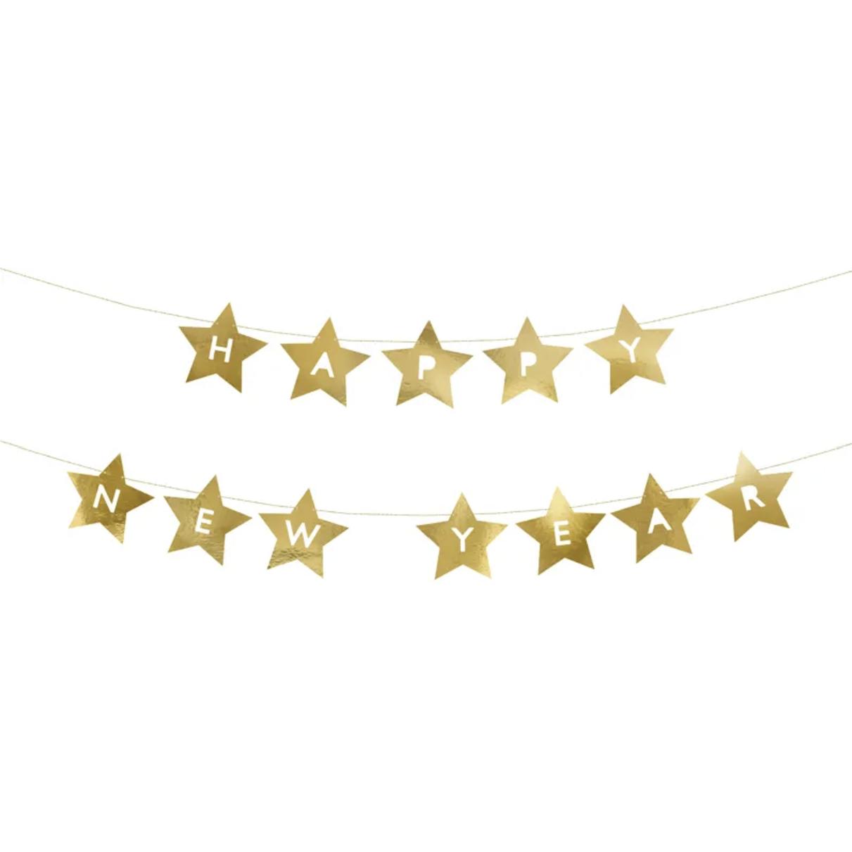 Partydeco Goldene Sterne