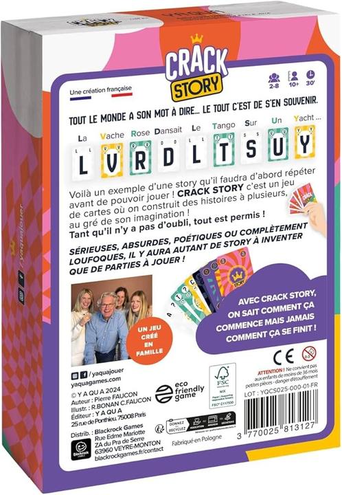 Produktbild Blackrock games Crack Story (2 - 8 Spieler)