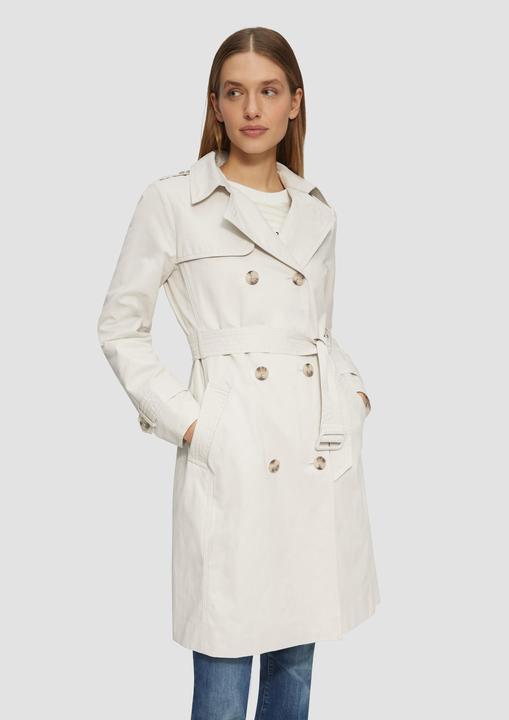 Immagine prodotto S.Oliver Outdoor-Mantel Trenchcoat mit Streifen-Futter