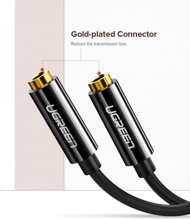 Immagine prodotto Ugreen Splitter audio stereo da 3,5 mm (0.20 m, Connettore da 3,5 mm (AUX))