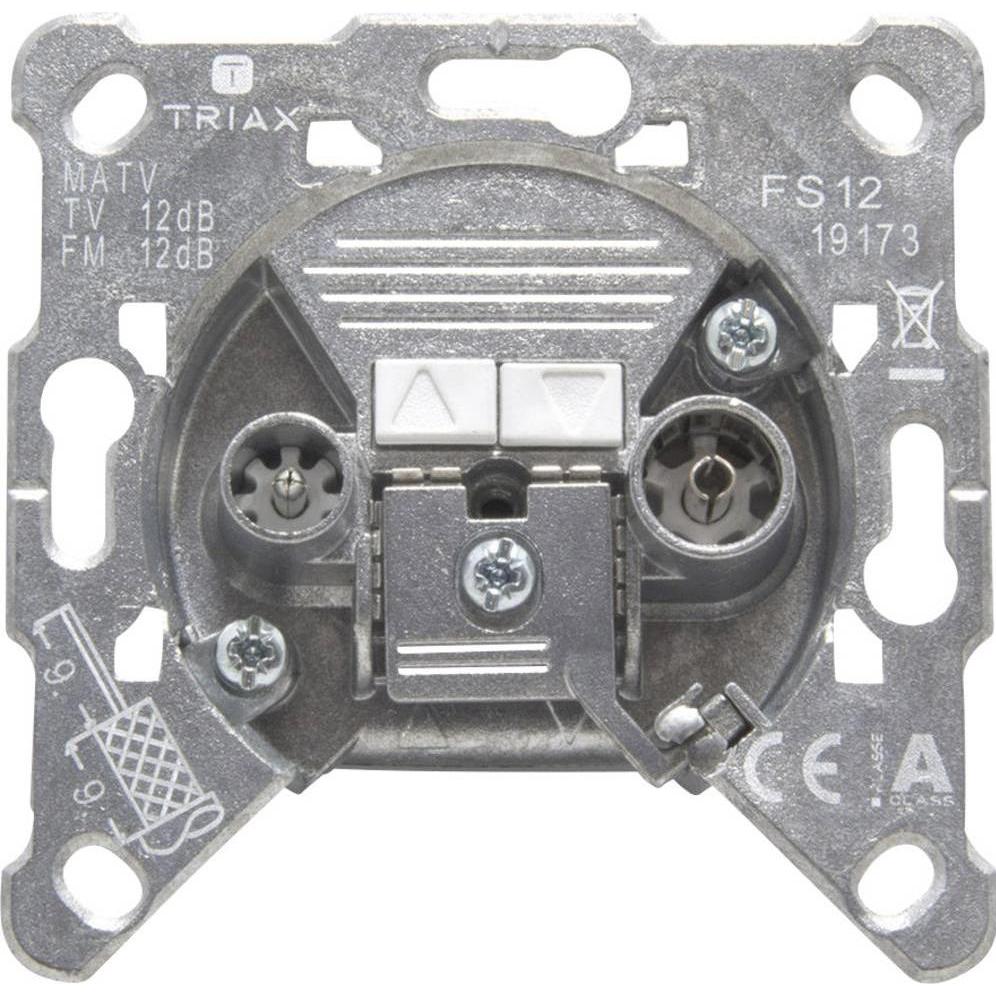 Triax FS 12 Grau Kabelschnittstellen-/adapter (FS 12) (Antennendose), Antennenkabel