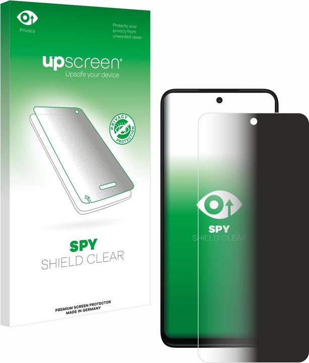 Actual product image upscreen Spy Shield Privacy Protector (1 pcs., Motorola Moto G35)