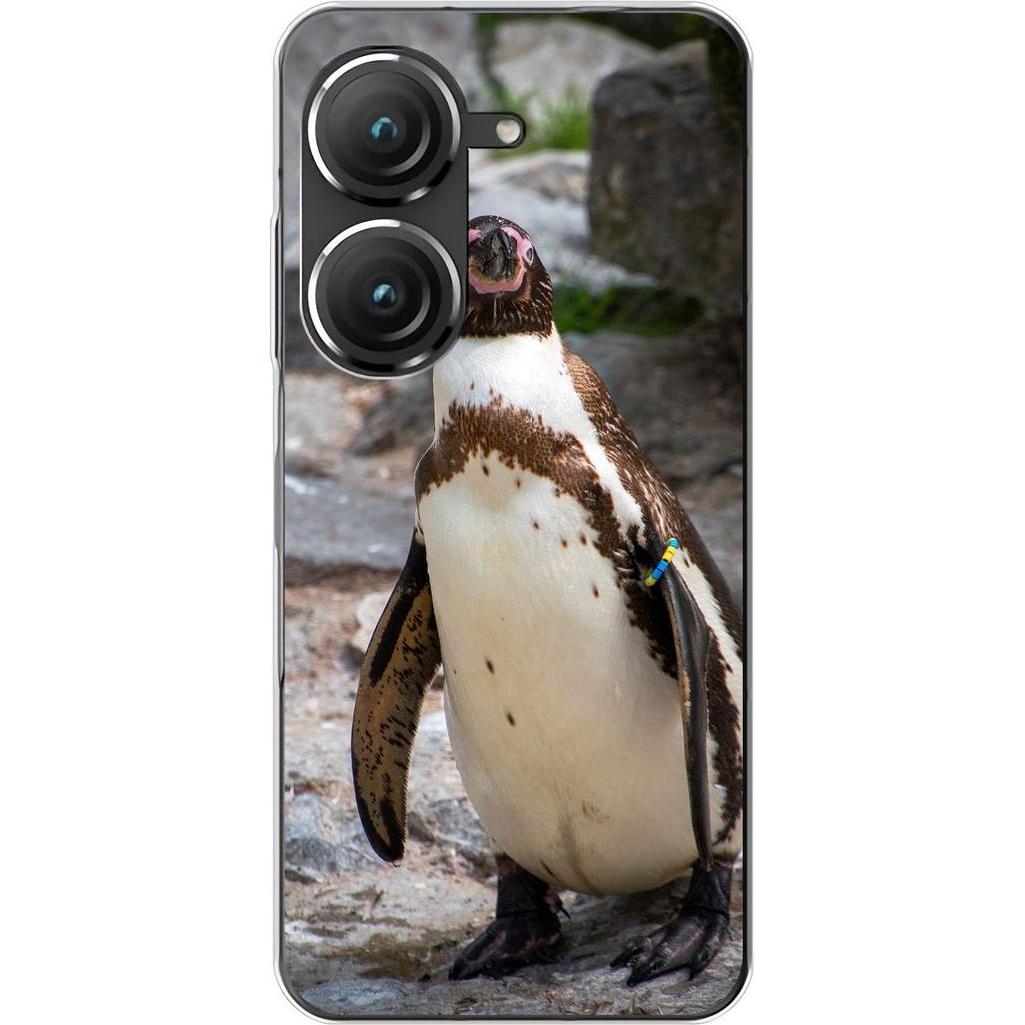 König Design Hülle Handy Schutz für Asus Zenfone 9 Case Cover Tasche Bumper Etuis TPU Neu (Asus Zenfone 9), Smartphone H...