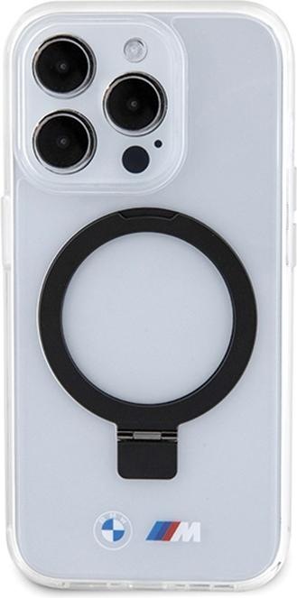 Produktbild BMW BMHMP15LURST iPhone 15 Pro 6.1" przeźroczysty/clear hardcase Ring Stand M Collection MagSafe (Apple iPhone 15 Pro)