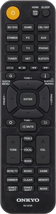 Actual product image Onkyo TX-RZ840 (9.2 Channel, AM, FM)