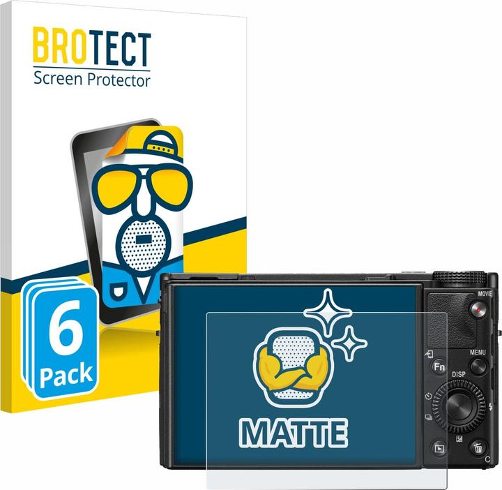 BROTECT Anti-glare film Screen protector Matt screen protector film (Screen protector, Cyber-Shot DSC-RX100 VII)