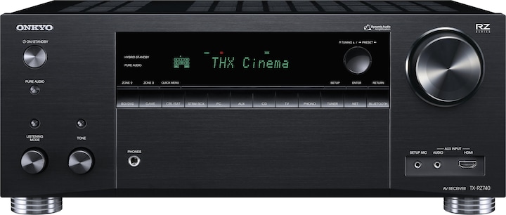Actual product image Onkyo TX-RZ740 (9.2 Channel, AM, FM)