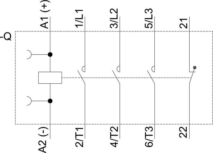 Produktbild Siemens Schütz 4kW 24Vdc Größe 00