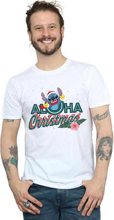 Produktbild Disney Lilo And Stitch Aloha Christmas TShirt (XL)