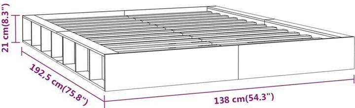 Actual product image vidaXL Kaine (120 x 190 cm)